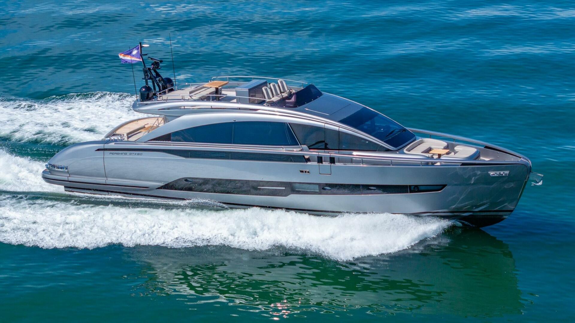 CIAO 80ft Pershing Yacht For Sale