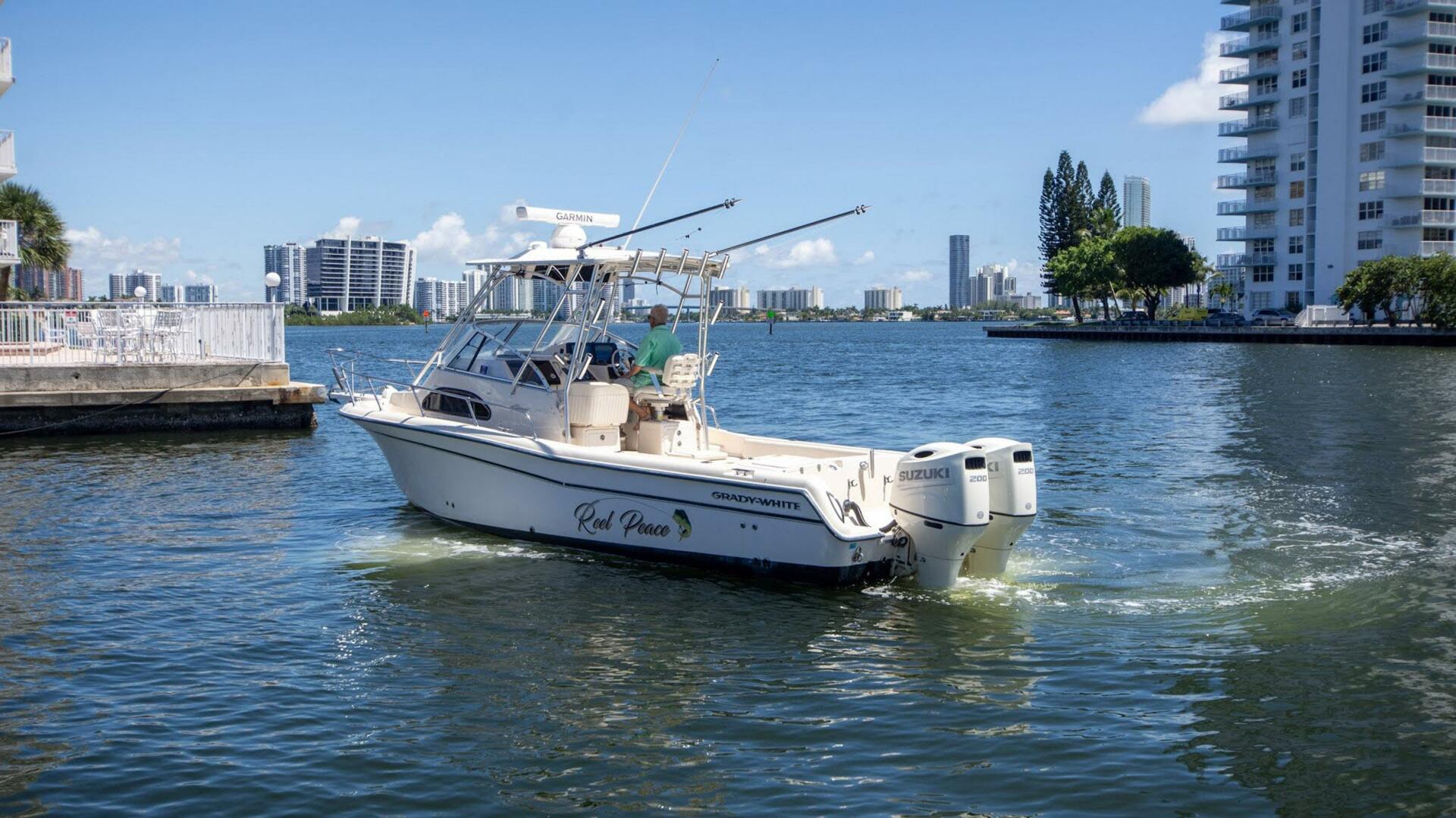 Reel Peace 28ft Grady White Yacht For Sale