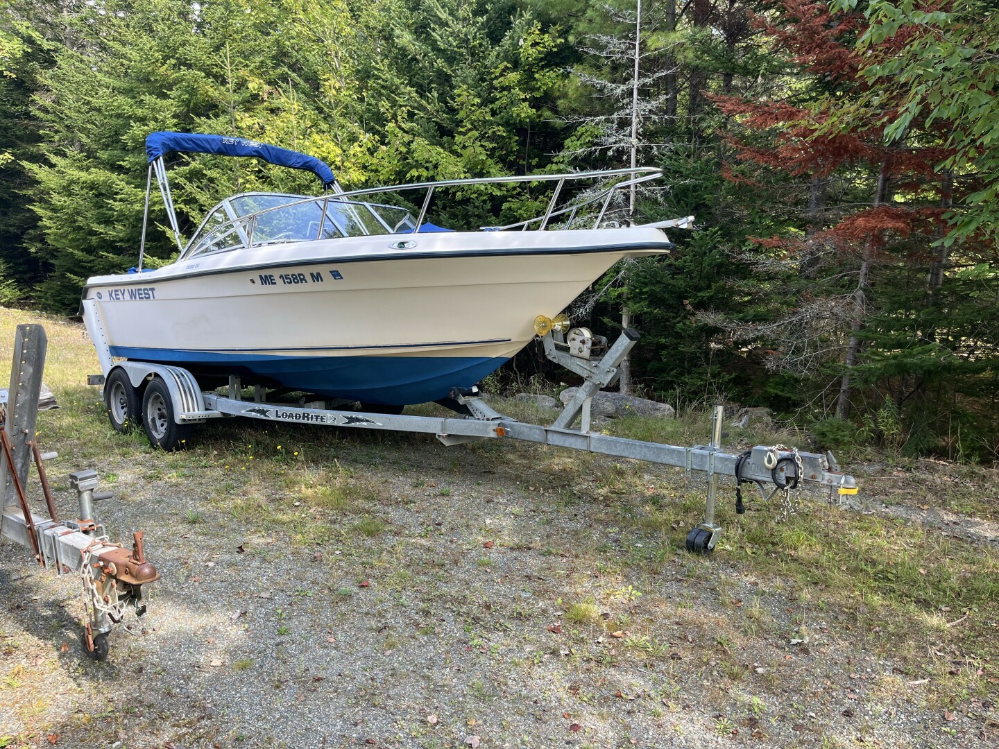 20' KeyWest on trailer stb