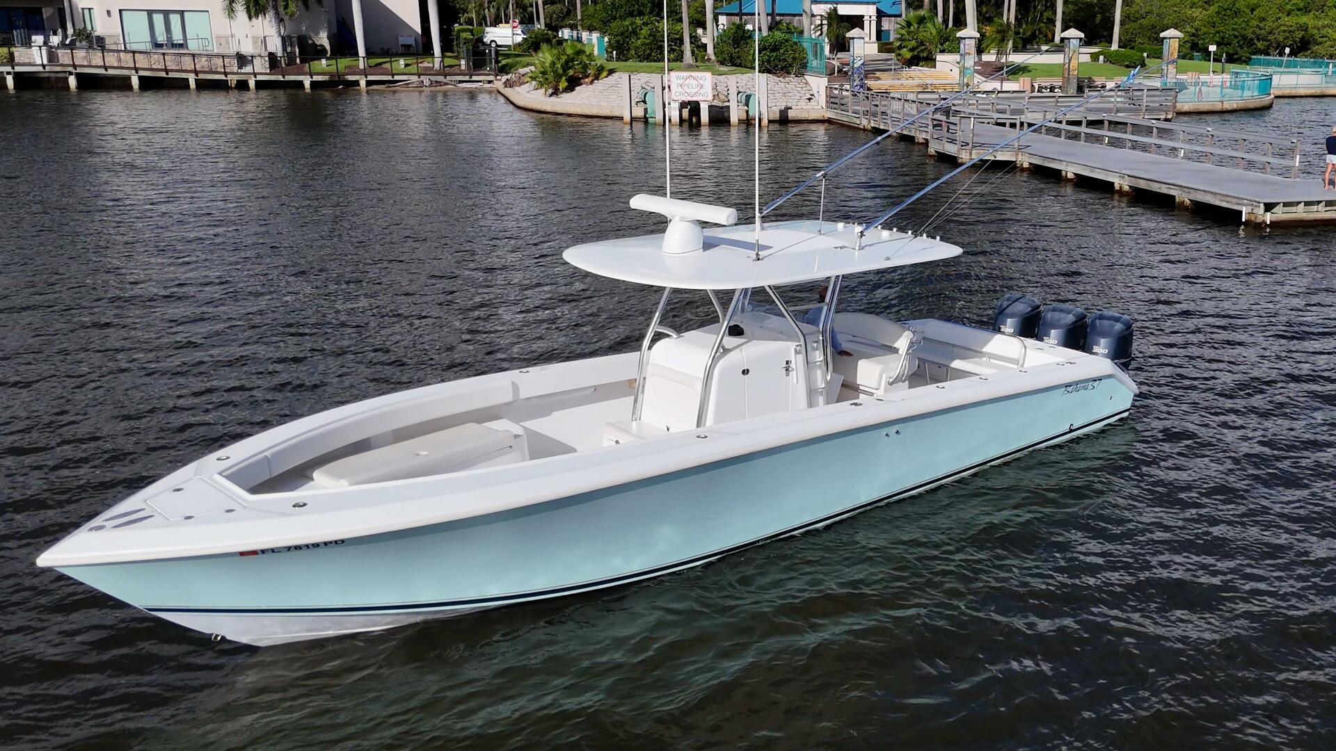 Checkered Flag 37ft Bahama Yacht For Sale