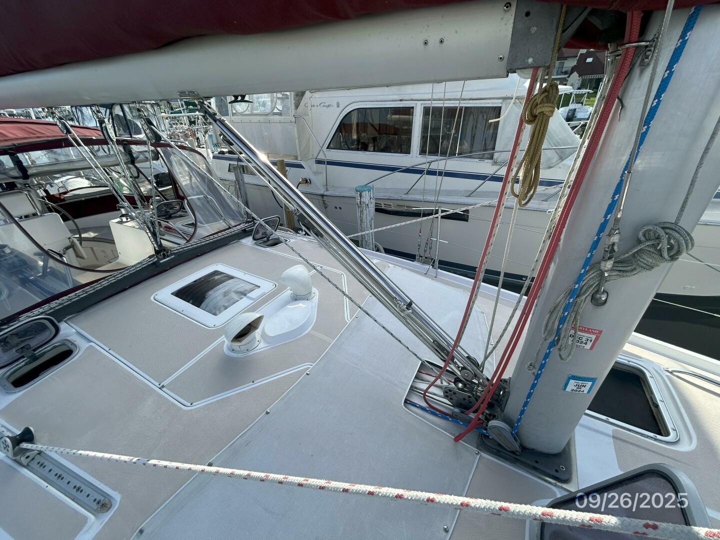 37' Hunter boom vang1