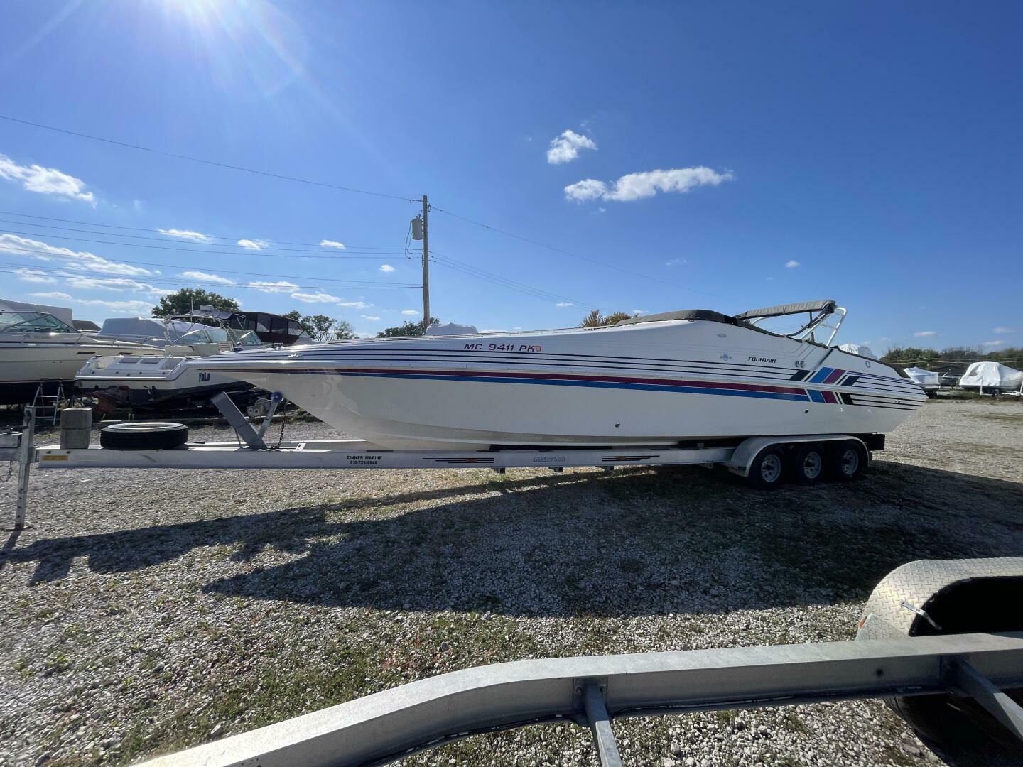 4 EVER YOUNG 38ft Fountain Yacht For Sale