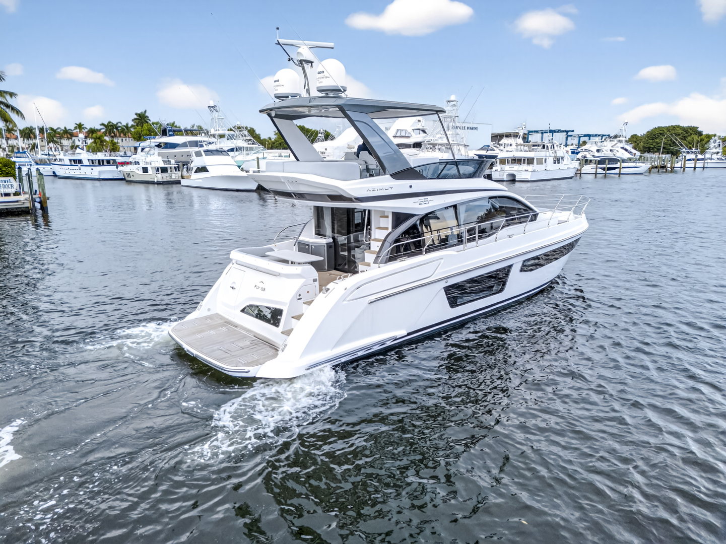 53ft Azimut Yacht For Sale