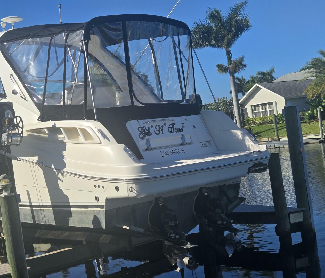 Gib N Tone 35ft Sea Ray Yacht For Sale