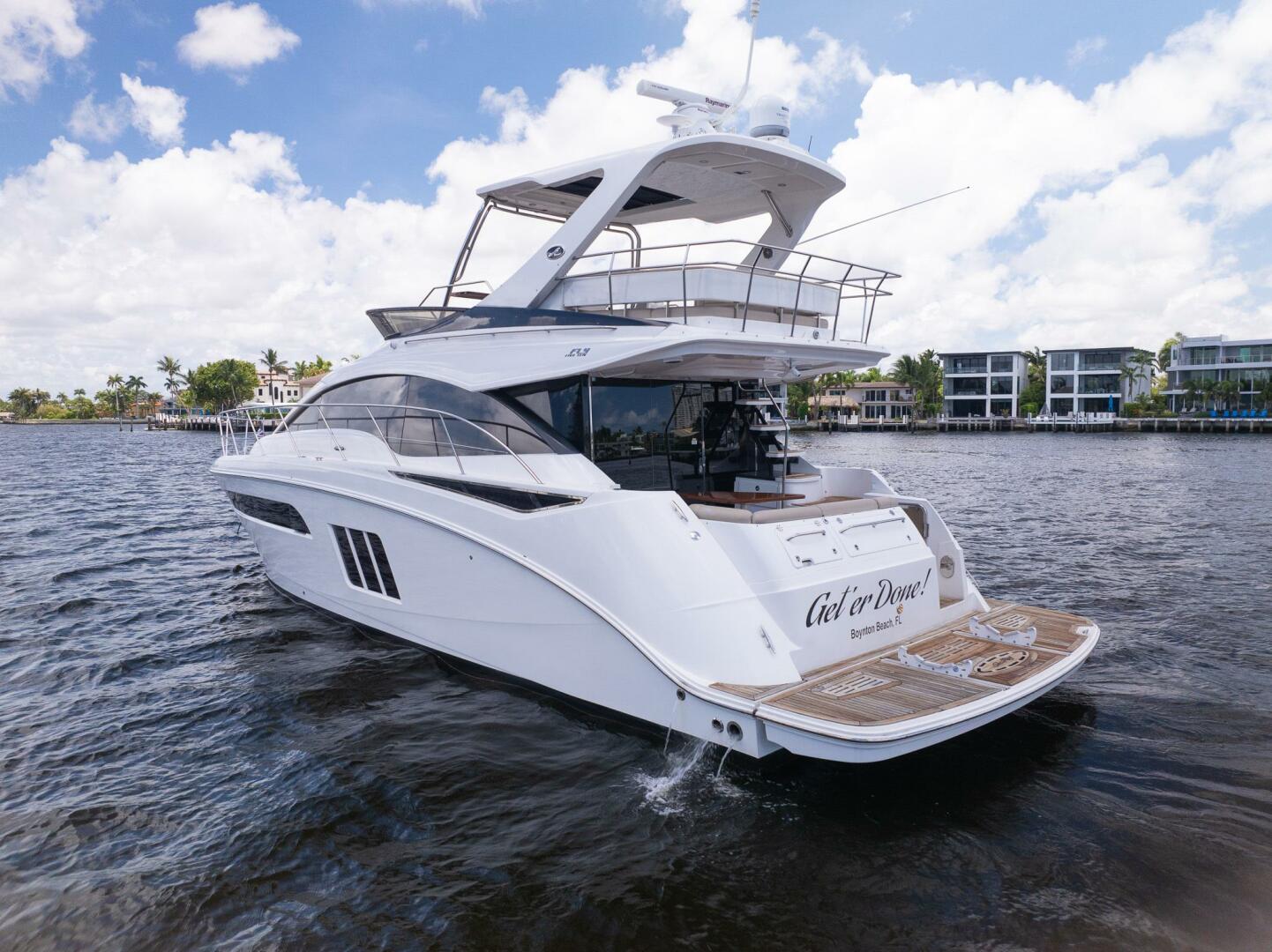 GET  ER DONE  51ft Sea Ray Yacht For Sale