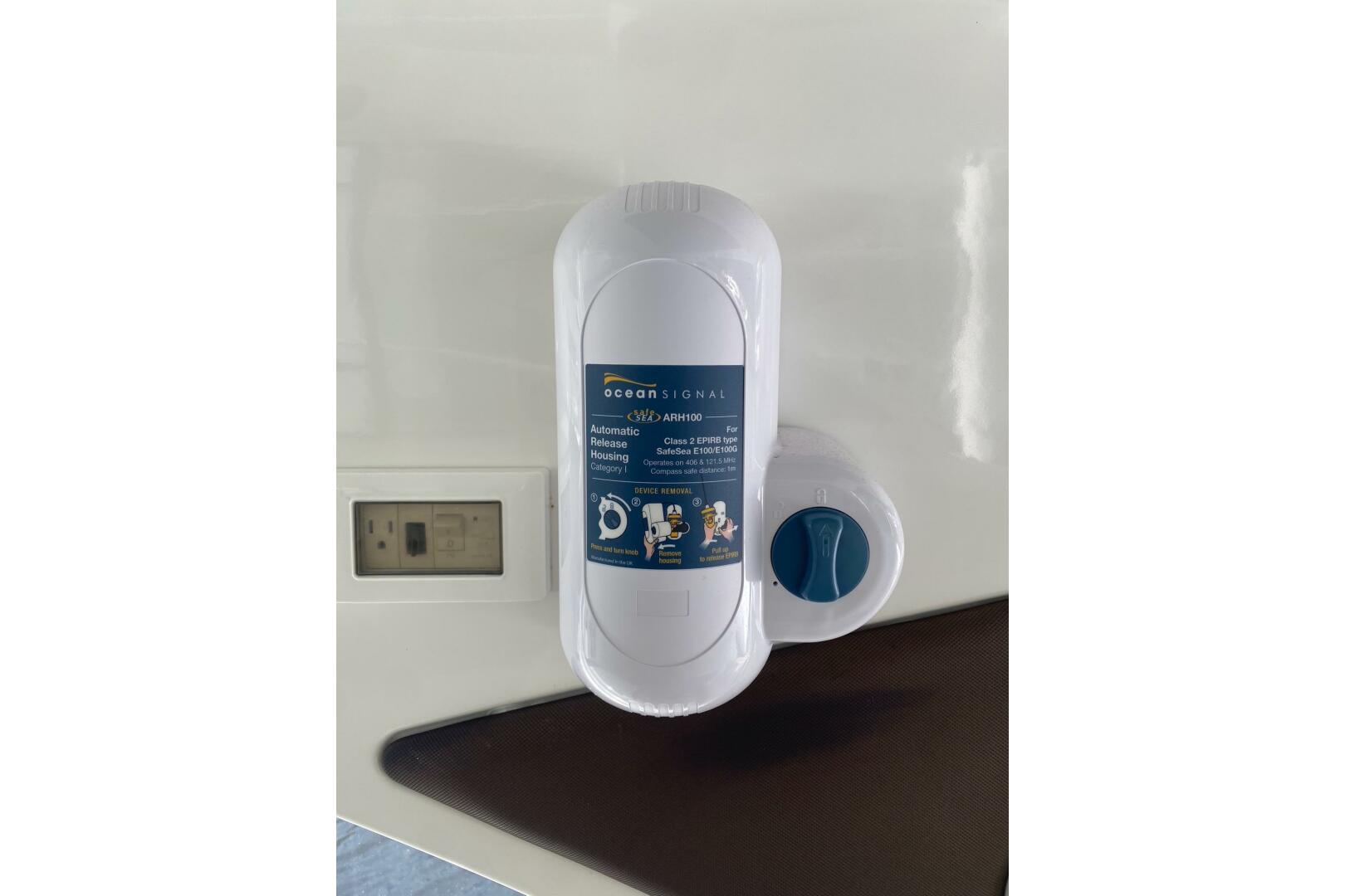 Automatic release housing on 2014 Beneteau Gran Turismo 44 y