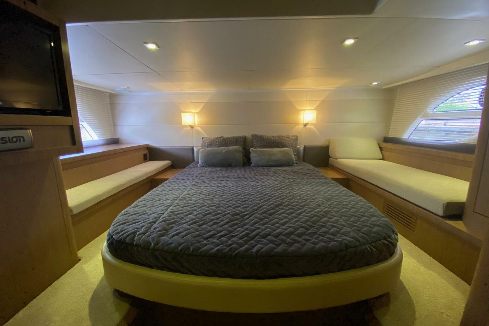 Luxurious cabin interior of 2014 Beneteau Gran Turismo 44 ya