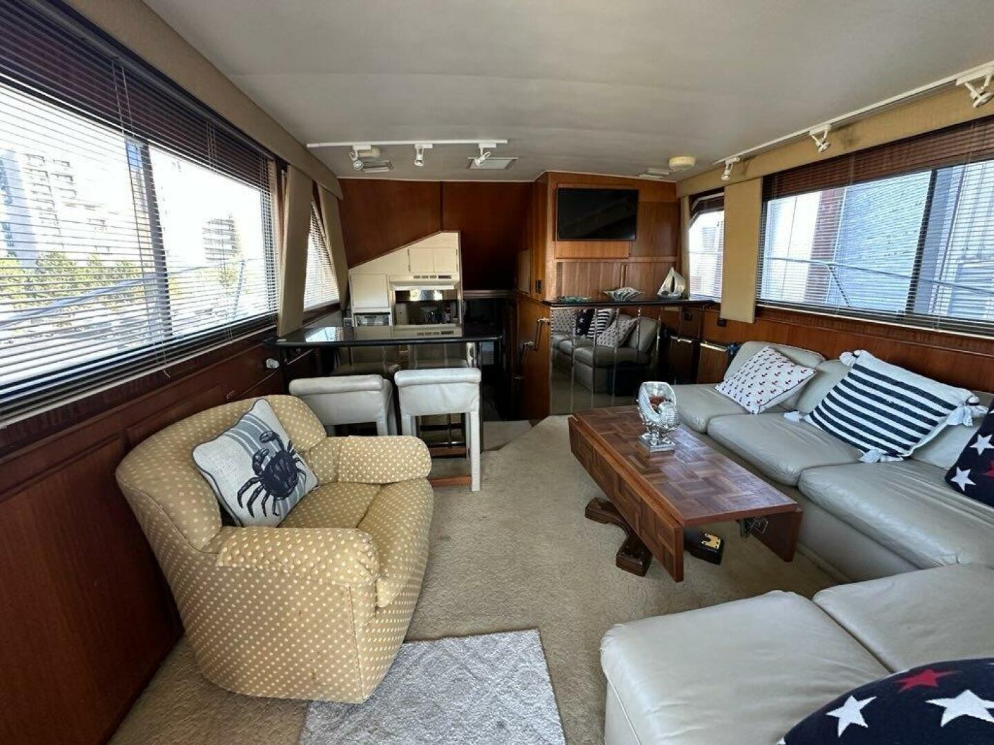 Summer Shack 48ft Hatteras Yacht For Sale