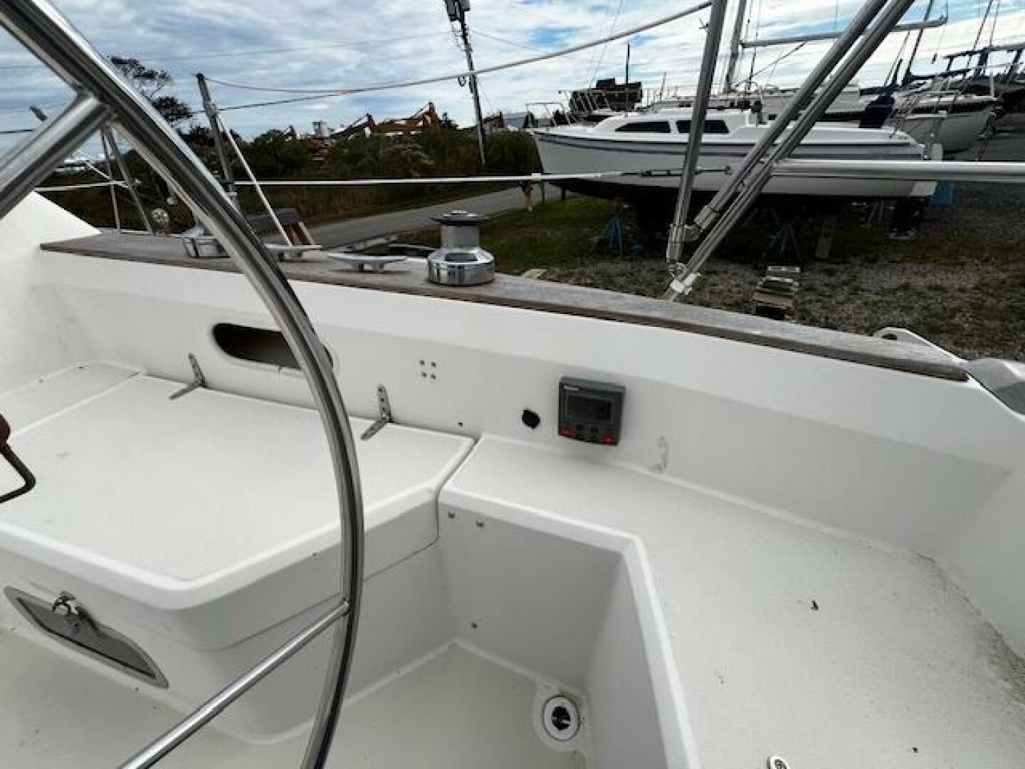 Starboard cockpit