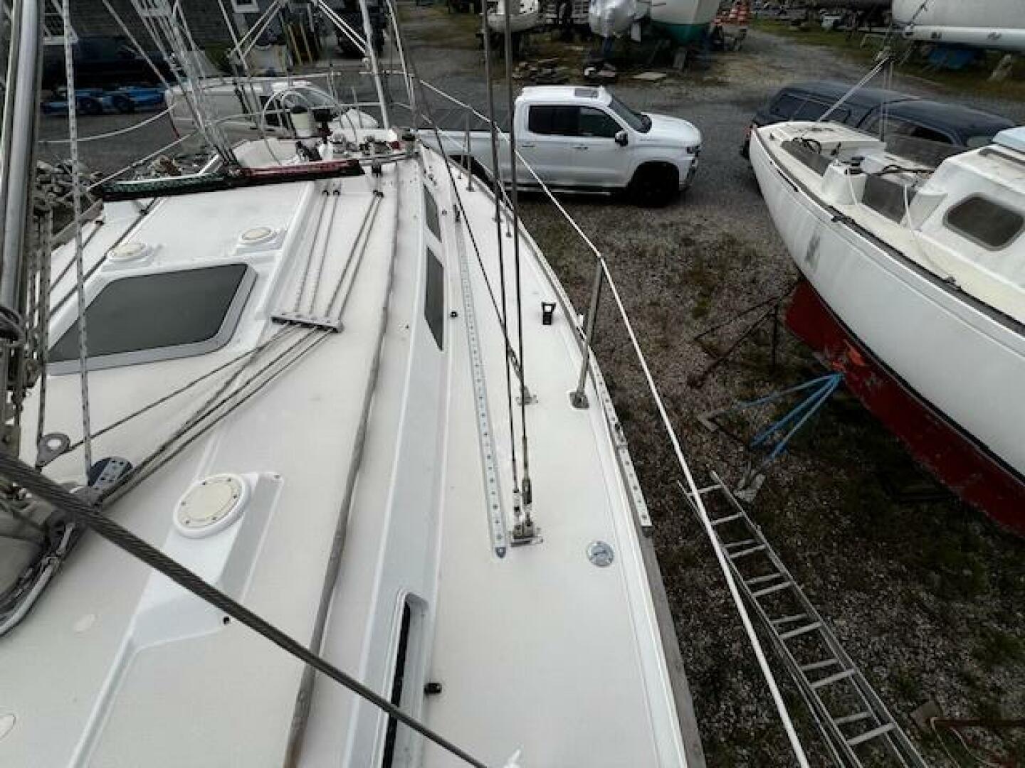 Port side deck