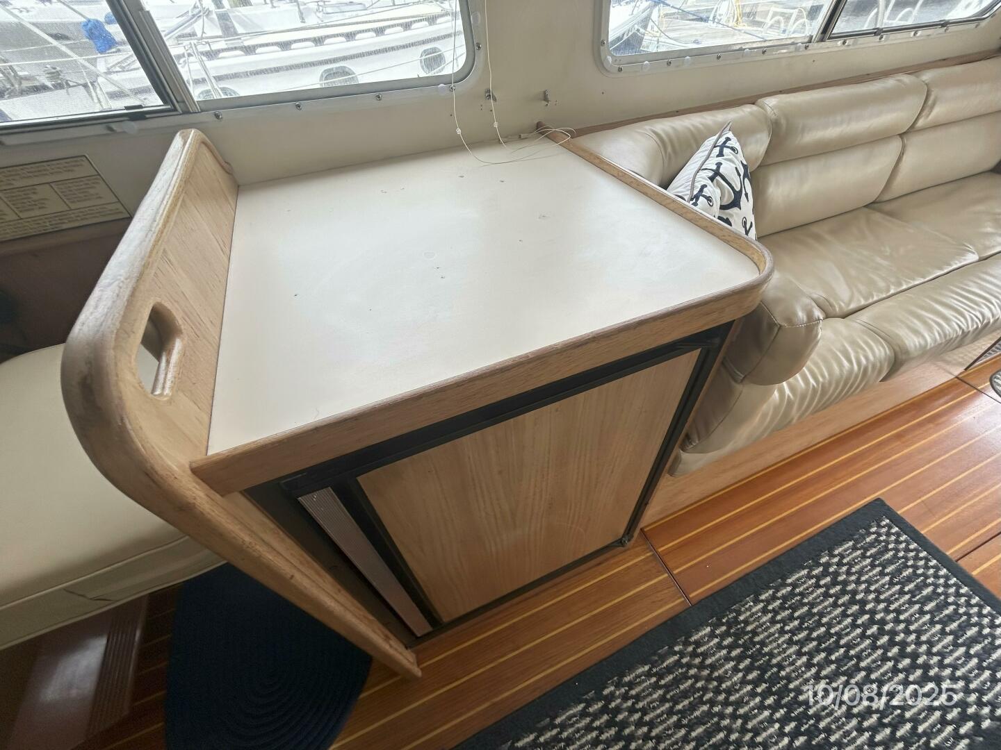 34' Sabreline galley refrigerator