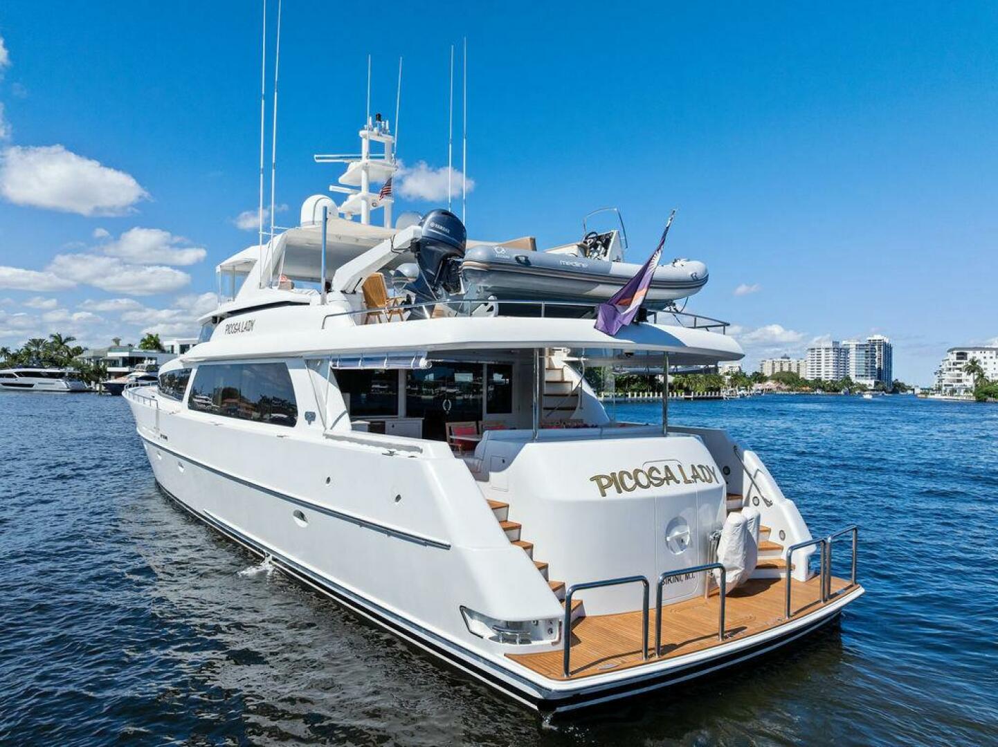 Picosa Lady  103ft West Bay Yacht For Sale Picosa Lady  103ft West Bay Yacht For Sale