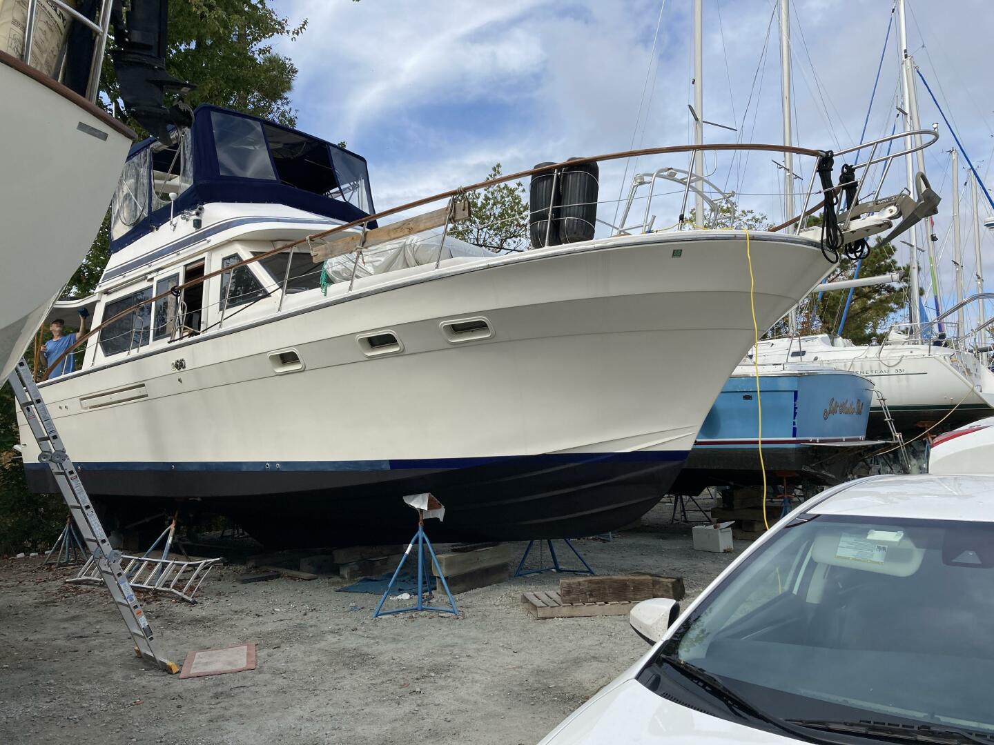 40' Kha Shing hauled out1