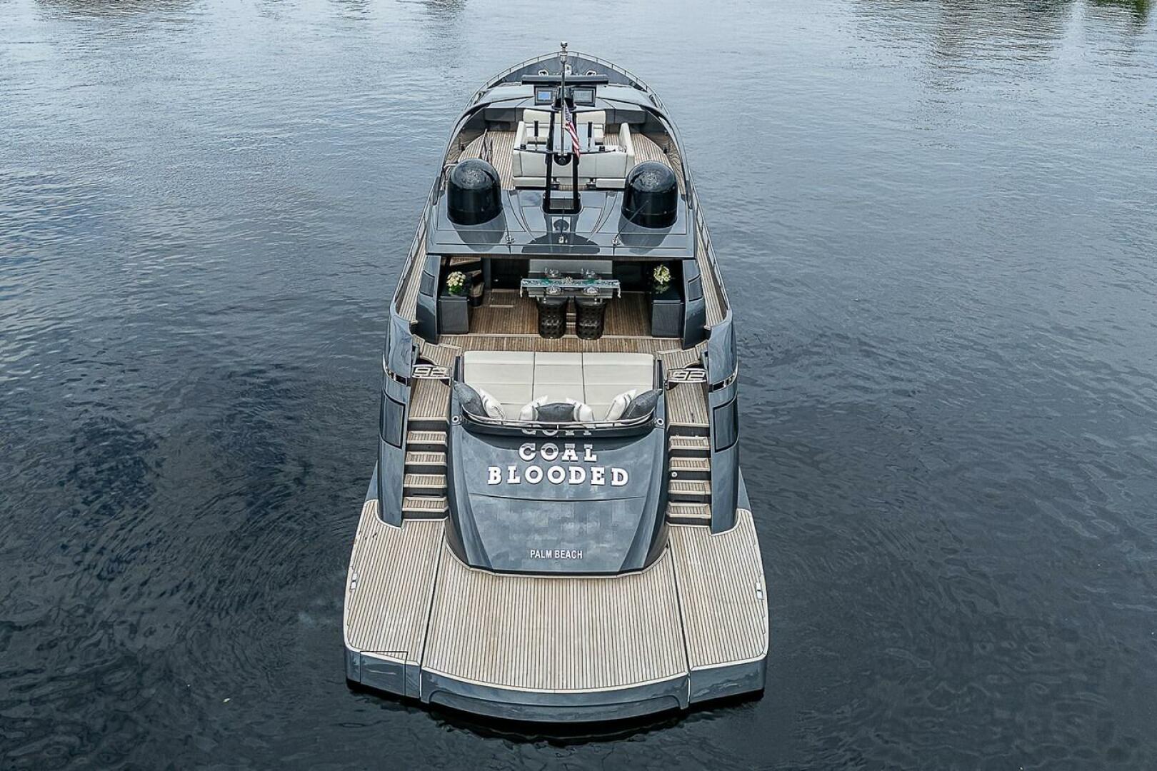 COAL BLOODED  92ft Pershing Yacht For Sale COAL BLOODED  92ft Pershing Yacht For Sale