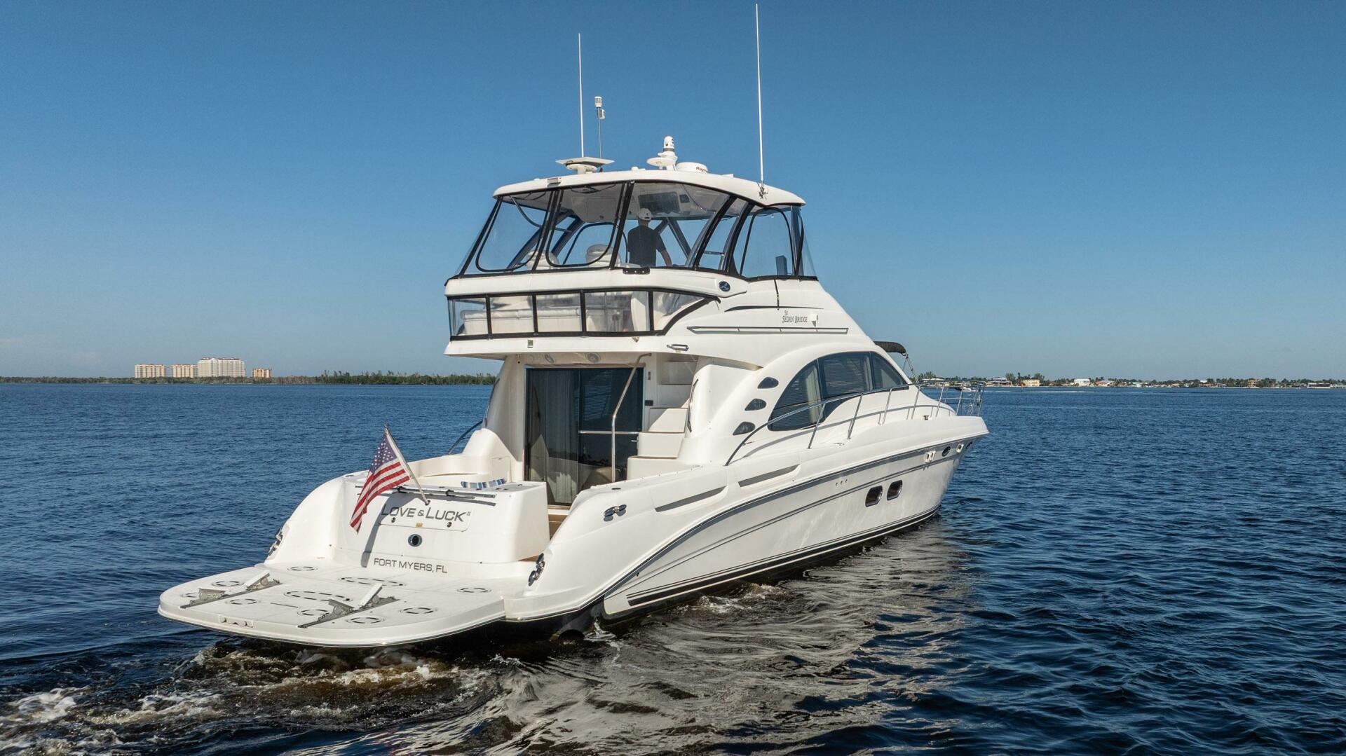 LOVE  amp  LUCK II 58ft Sea Ray Yacht For Sale LOVE  amp  LUCK II 58ft Sea Ray Yacht For Sale