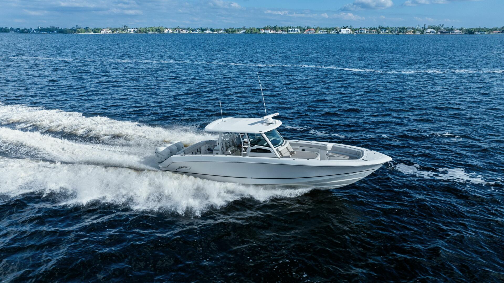 2019 Boston Whaler 380 Outrage 'Lima Kilo' - Profile Starboa