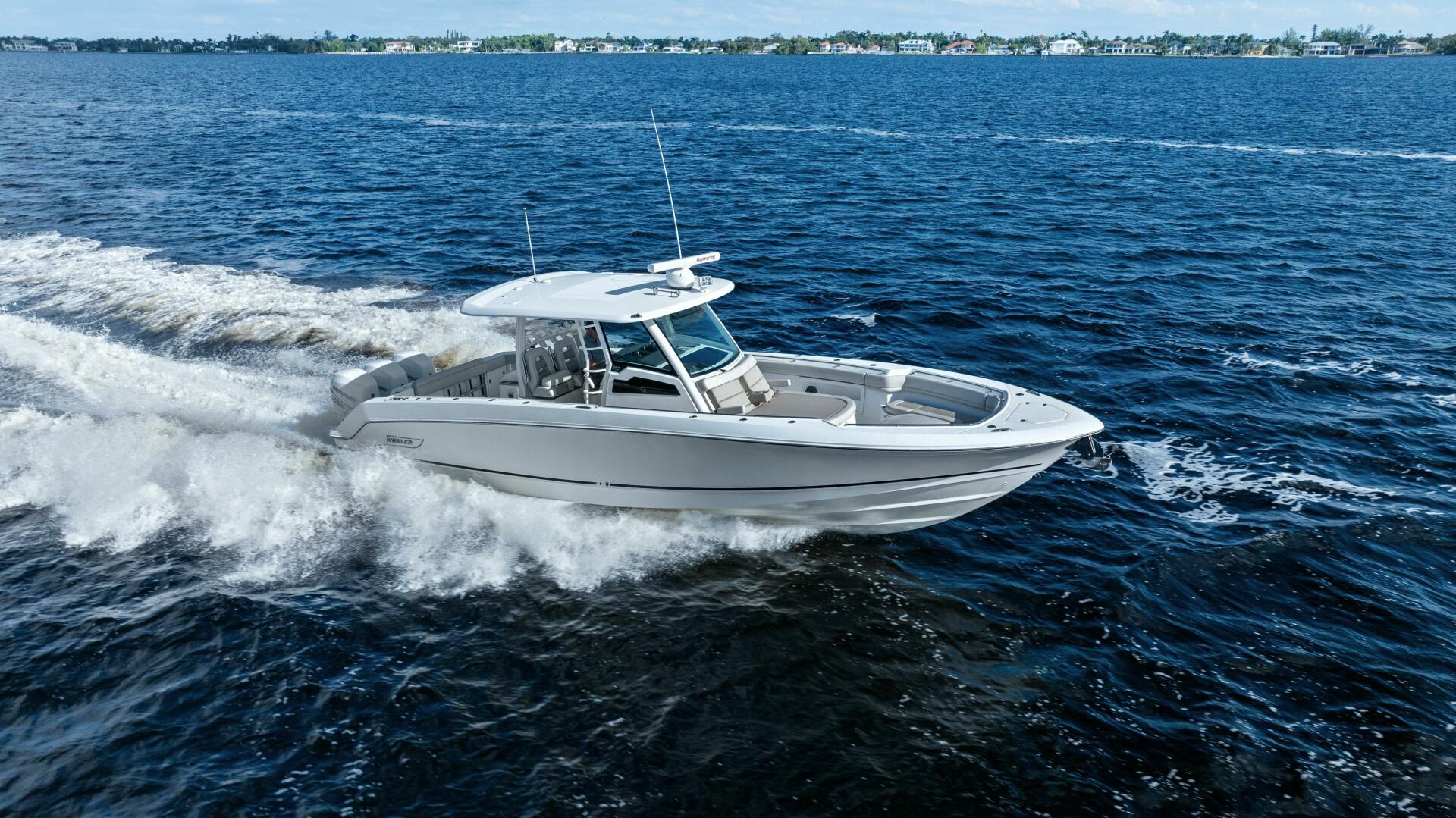 2019 Boston Whaler 380 Outrage 'Lima Kilo' - Profile Starboa
