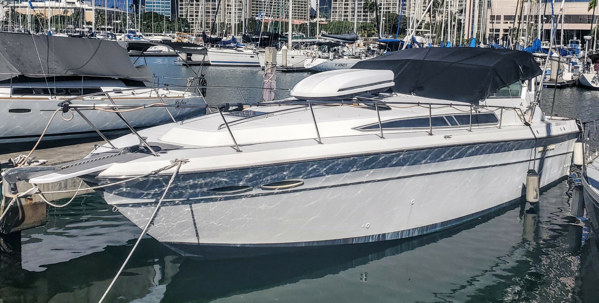 1989 Sea Ray 390 express cruiser