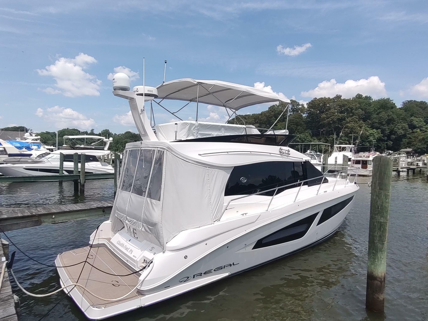 Regal 42 Fly Yacht For Sale