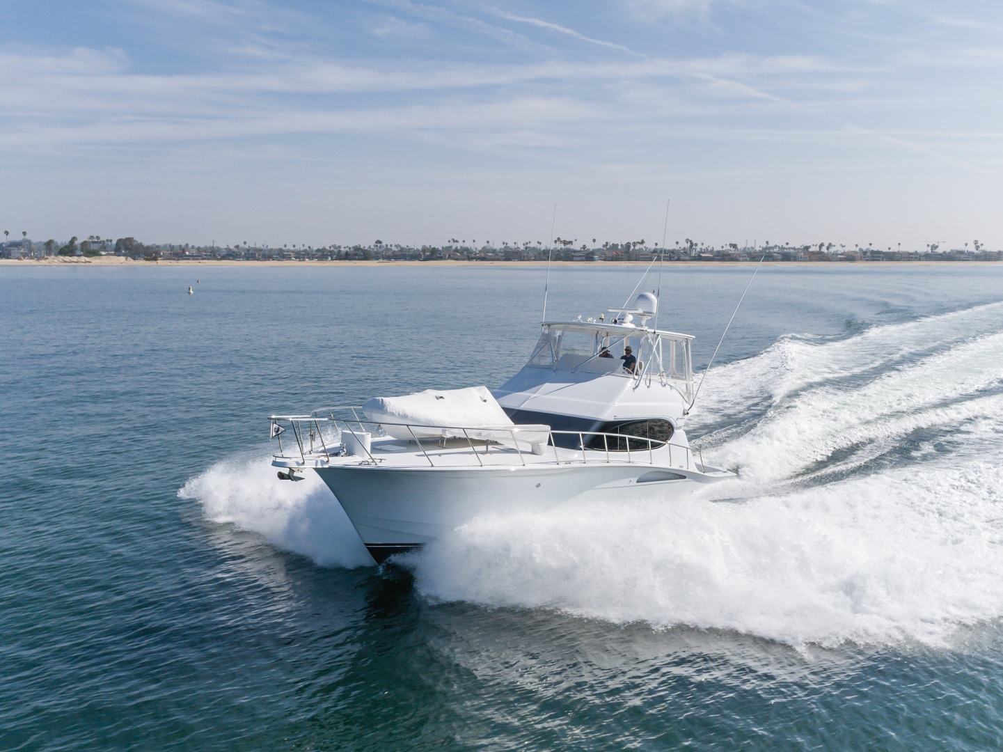 BRAINWAVE 54ft Hatteras Yacht For Sale