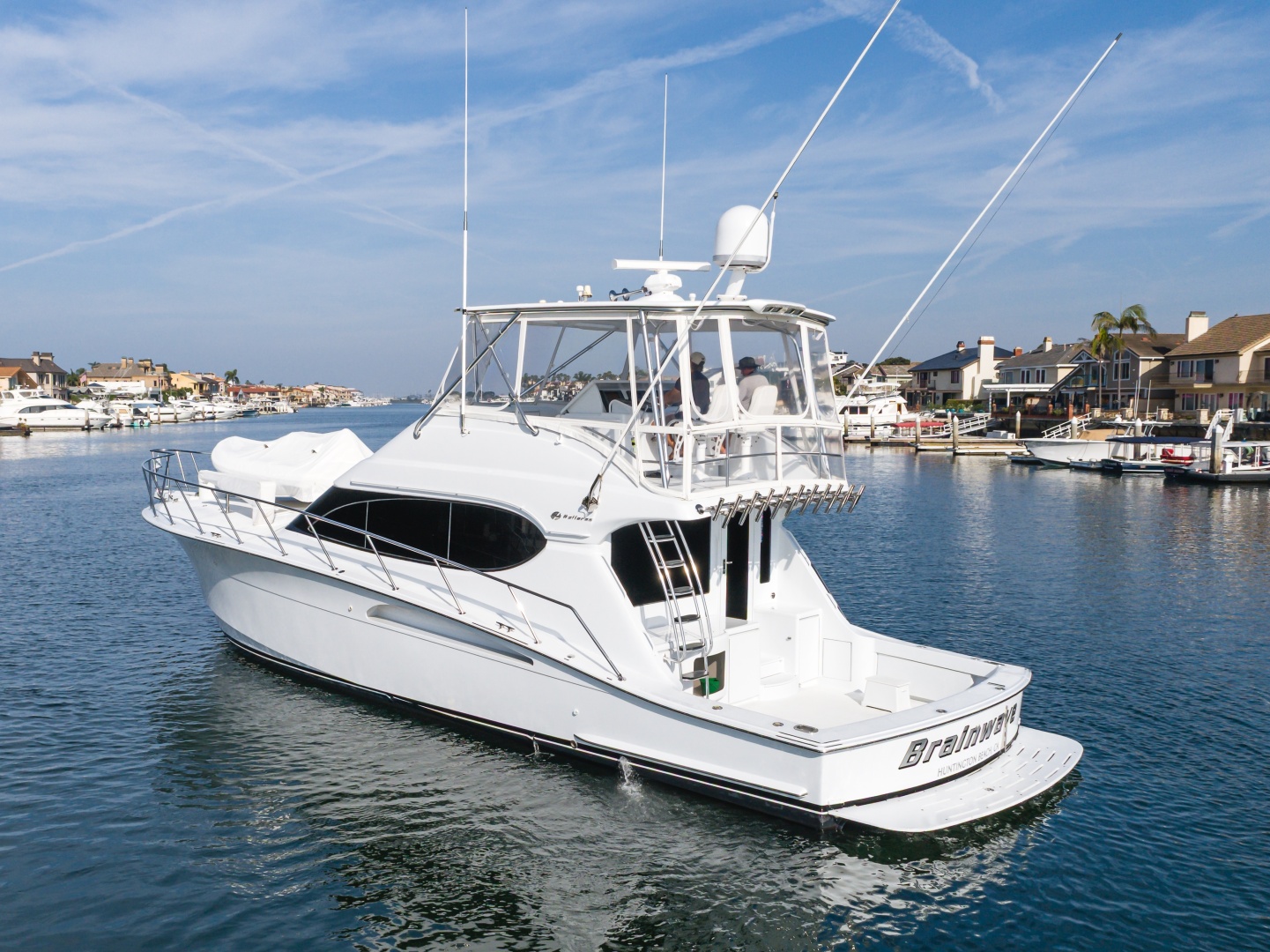 BRAINWAVE 54ft Hatteras Yacht For Sale
