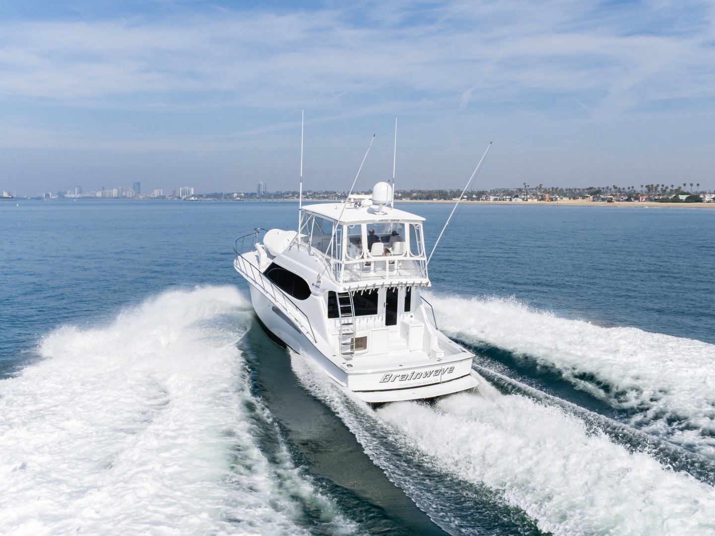 BRAINWAVE 54ft Hatteras Yacht For Sale