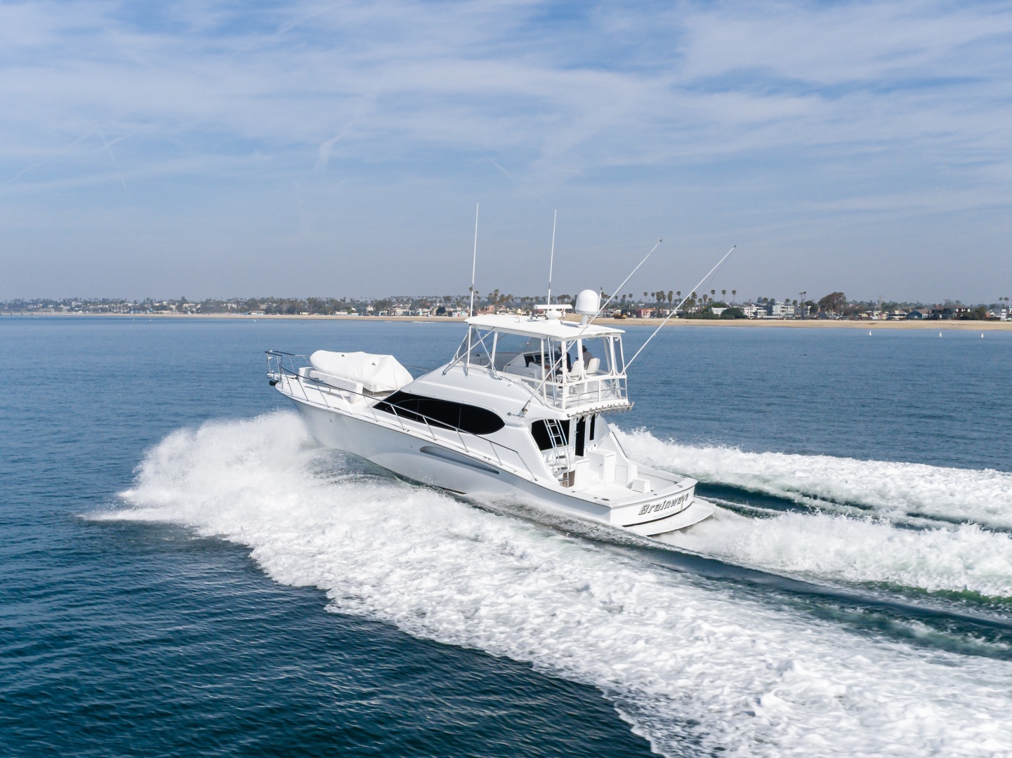 BRAINWAVE 54ft Hatteras Yacht For Sale
