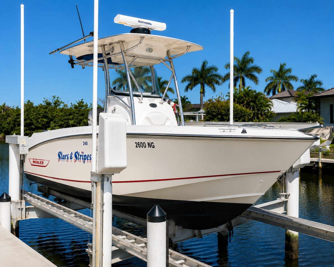 Stars  amp  Stripes 24ft Boston Whaler Yacht For Sale