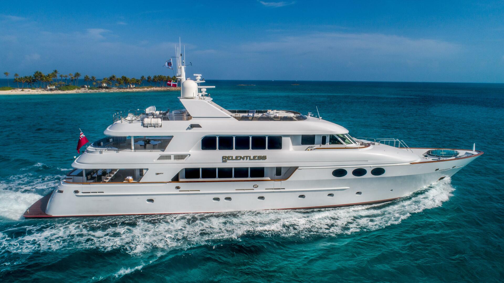 RELENTLESS 145ft Trinity Yachts Yacht For Sale
