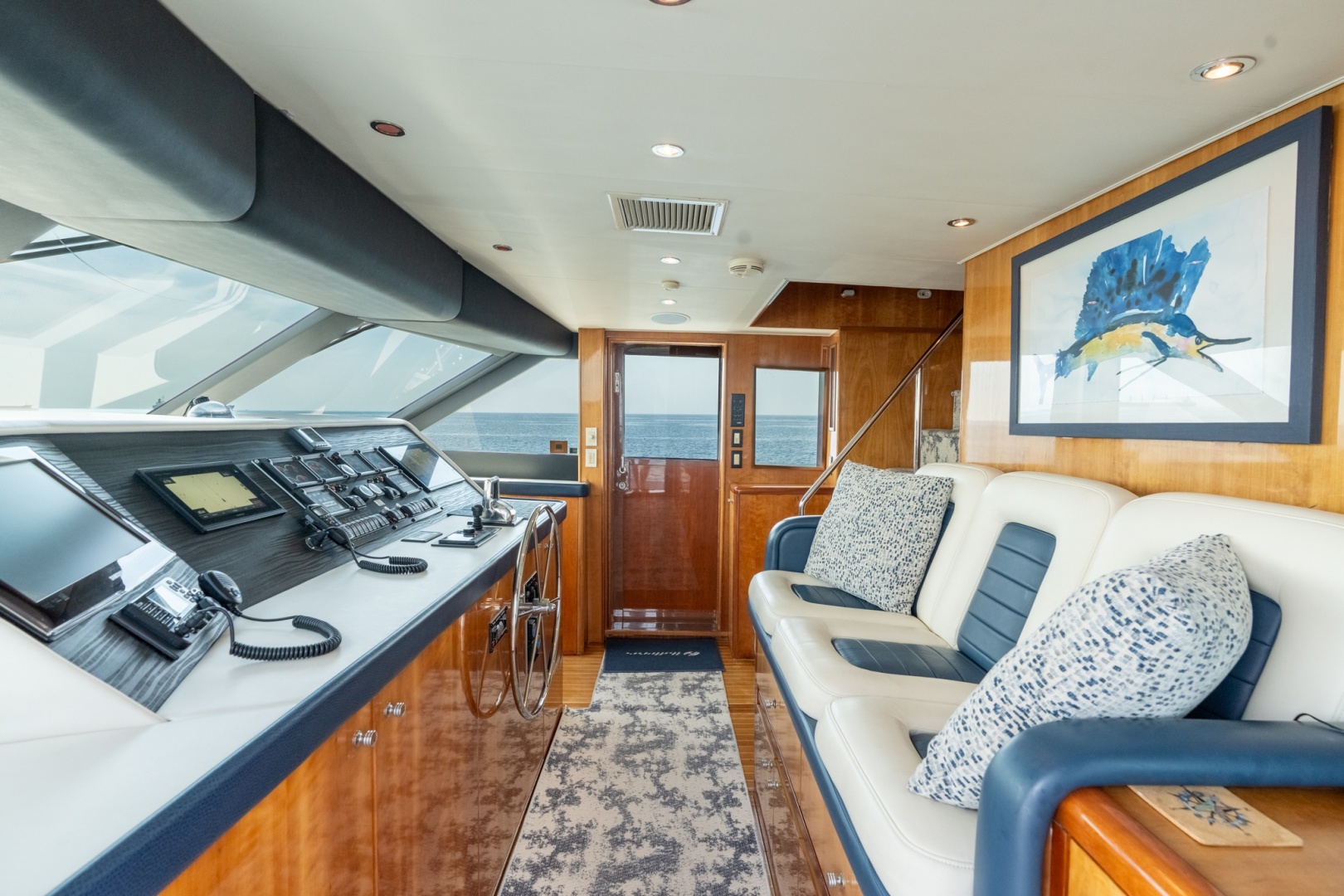 Hatteras 75 Sport Deck — Island Dancer - Photo 38