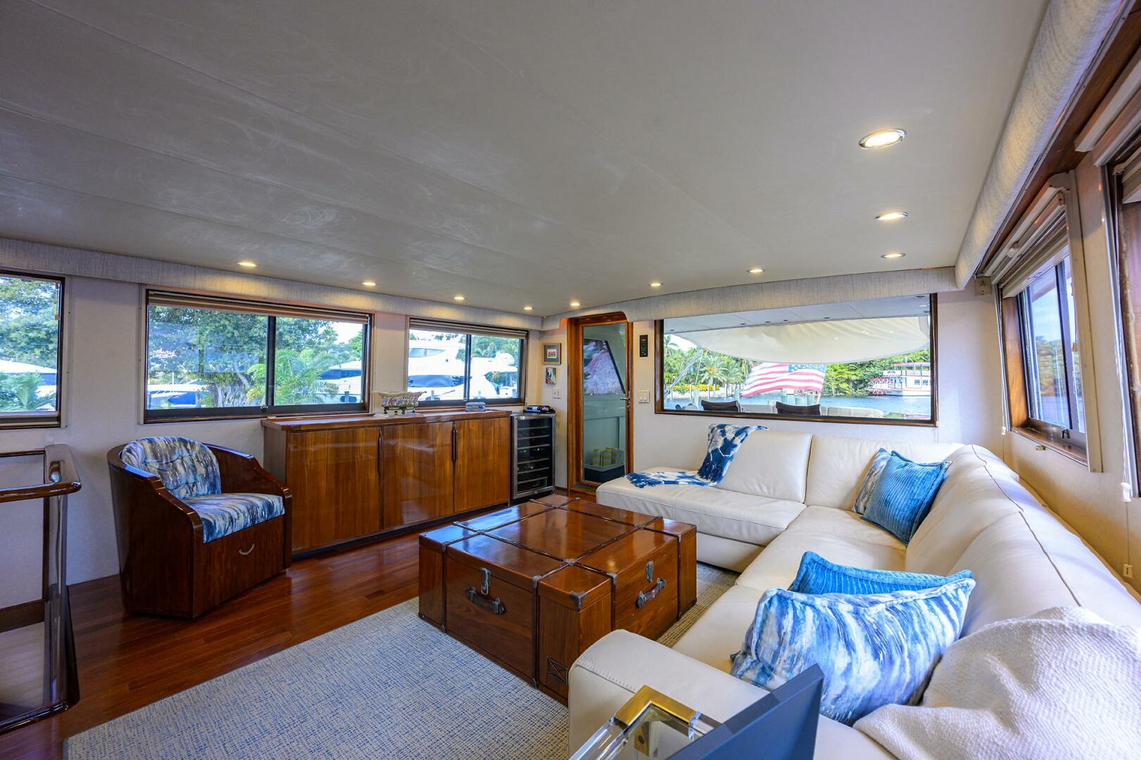FOREVER YOUNG 78ft Hatteras Yacht For Sale