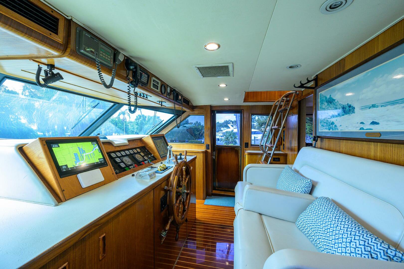 FOREVER YOUNG 78ft Hatteras Yacht For Sale