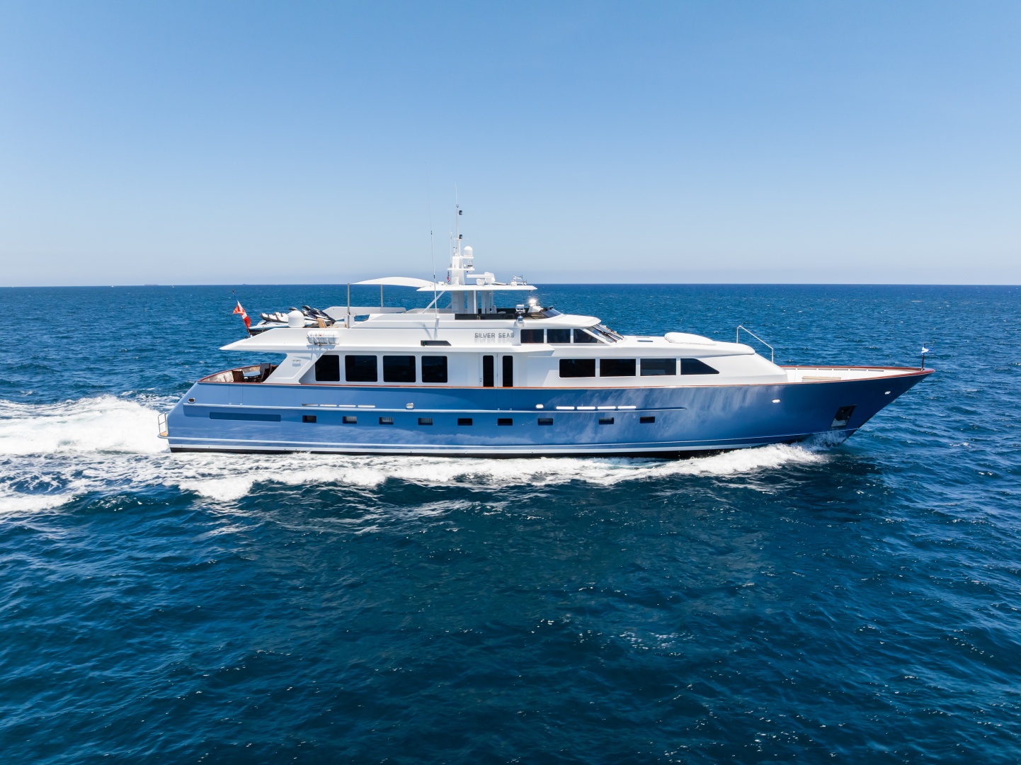 SILVER SEAS 107ft Burger Yacht For Sale