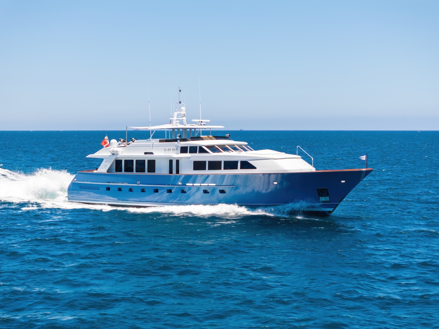 SILVER SEAS 107ft Burger Yacht For Sale SILVER SEAS 107ft Burger Yacht For Sale