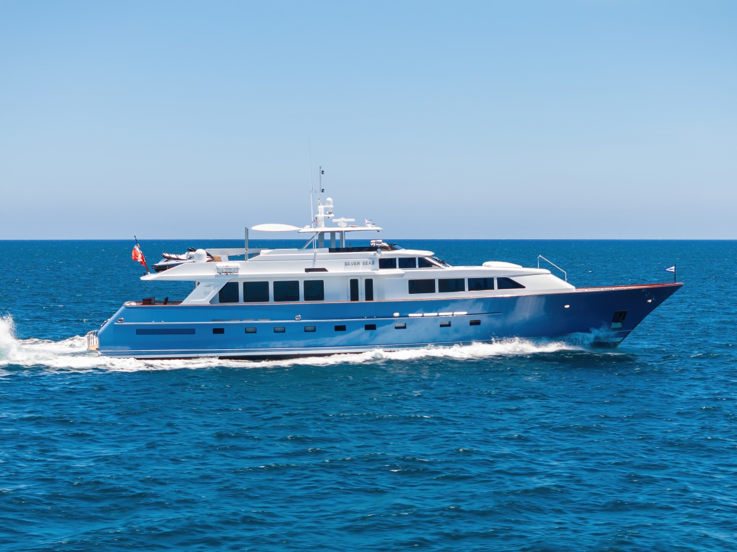 SILVER SEAS 107ft Burger Yacht For Sale SILVER SEAS 107ft Burger Yacht For Sale