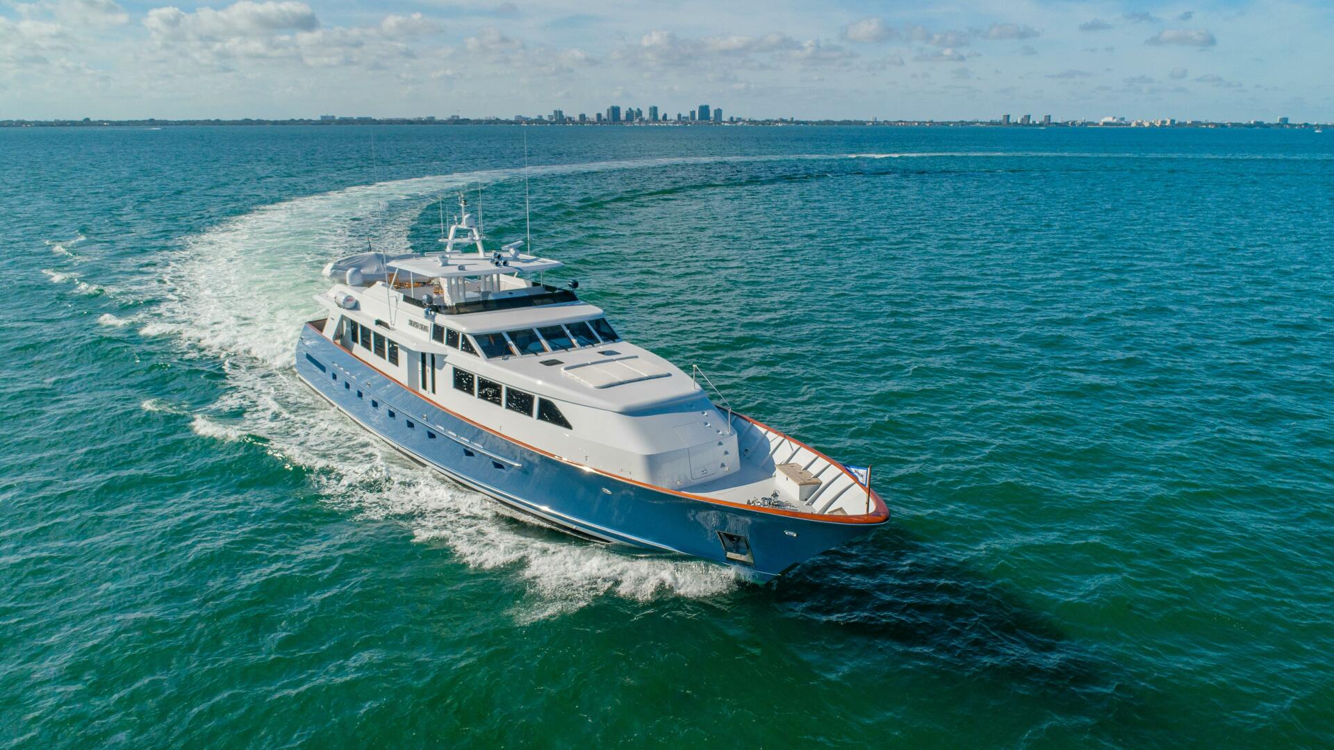 SILVER SEAS 107ft Burger Yacht For Sale