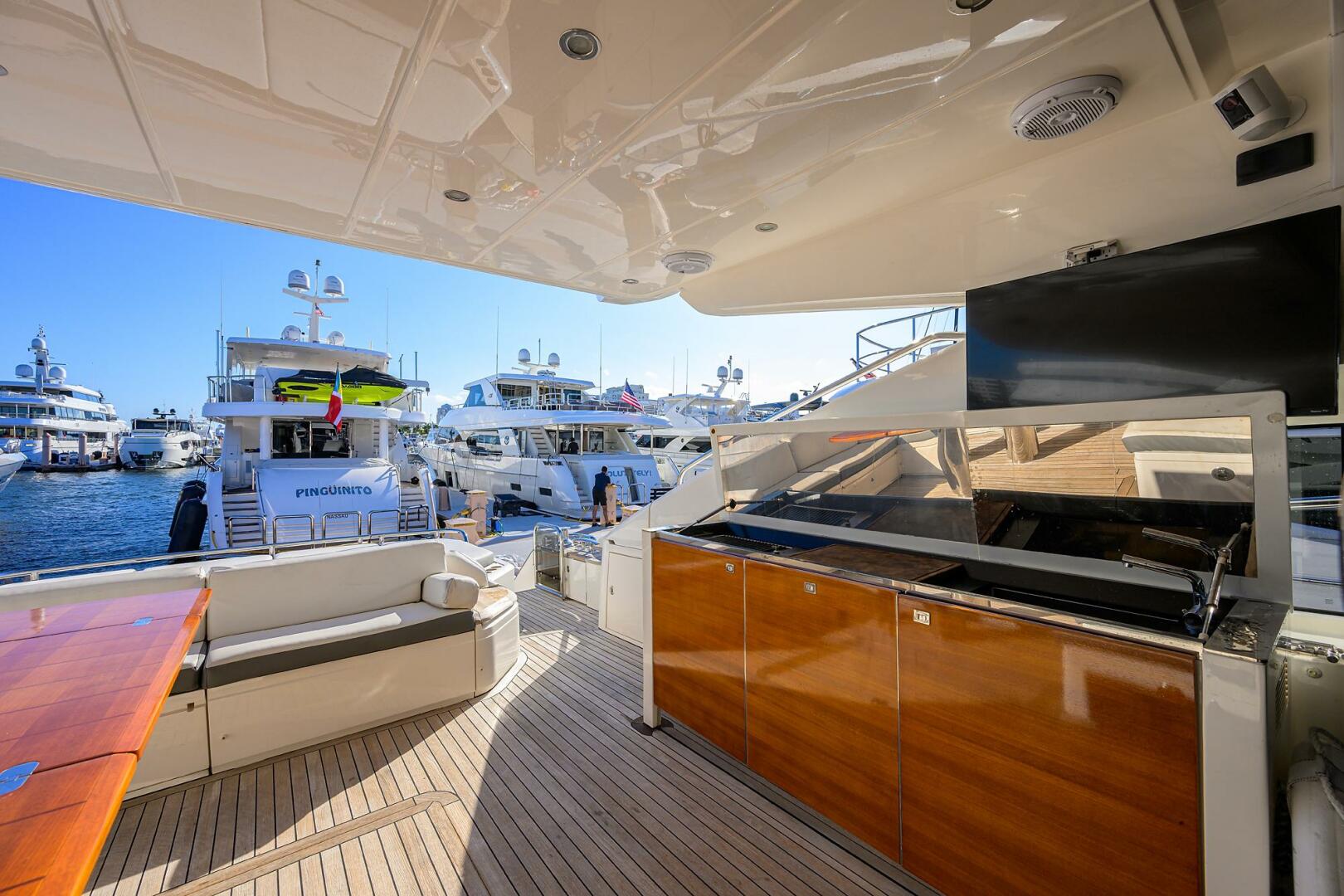 Joint Credit II 72ft Princess Yacht For Sale