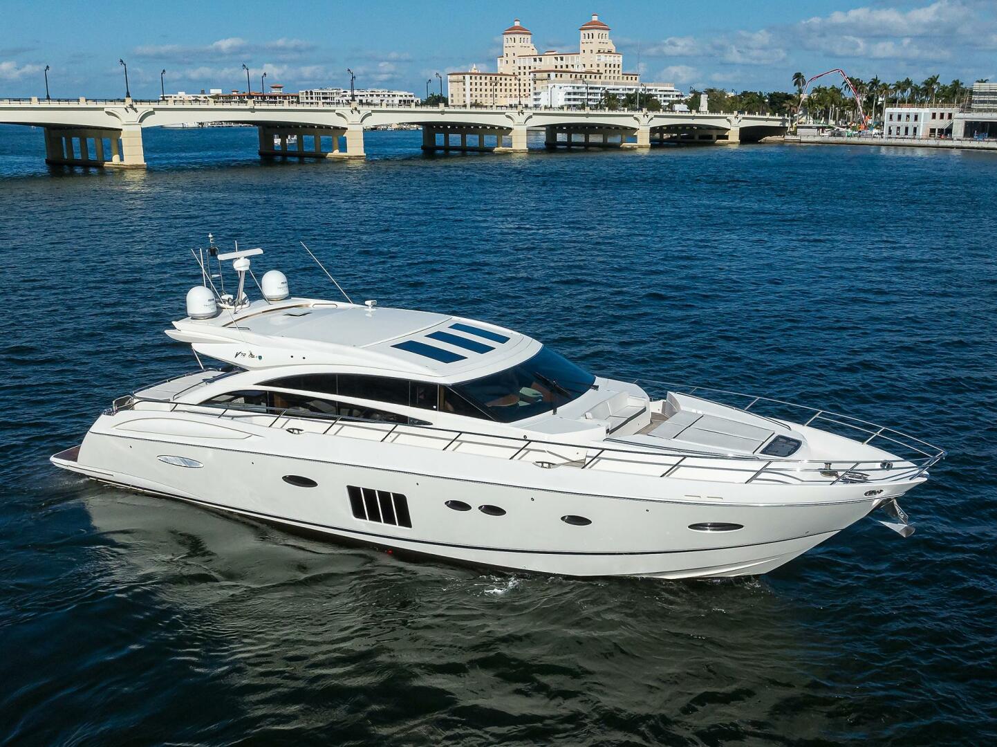 Joint Credit II 72ft Princess Yacht For Sale