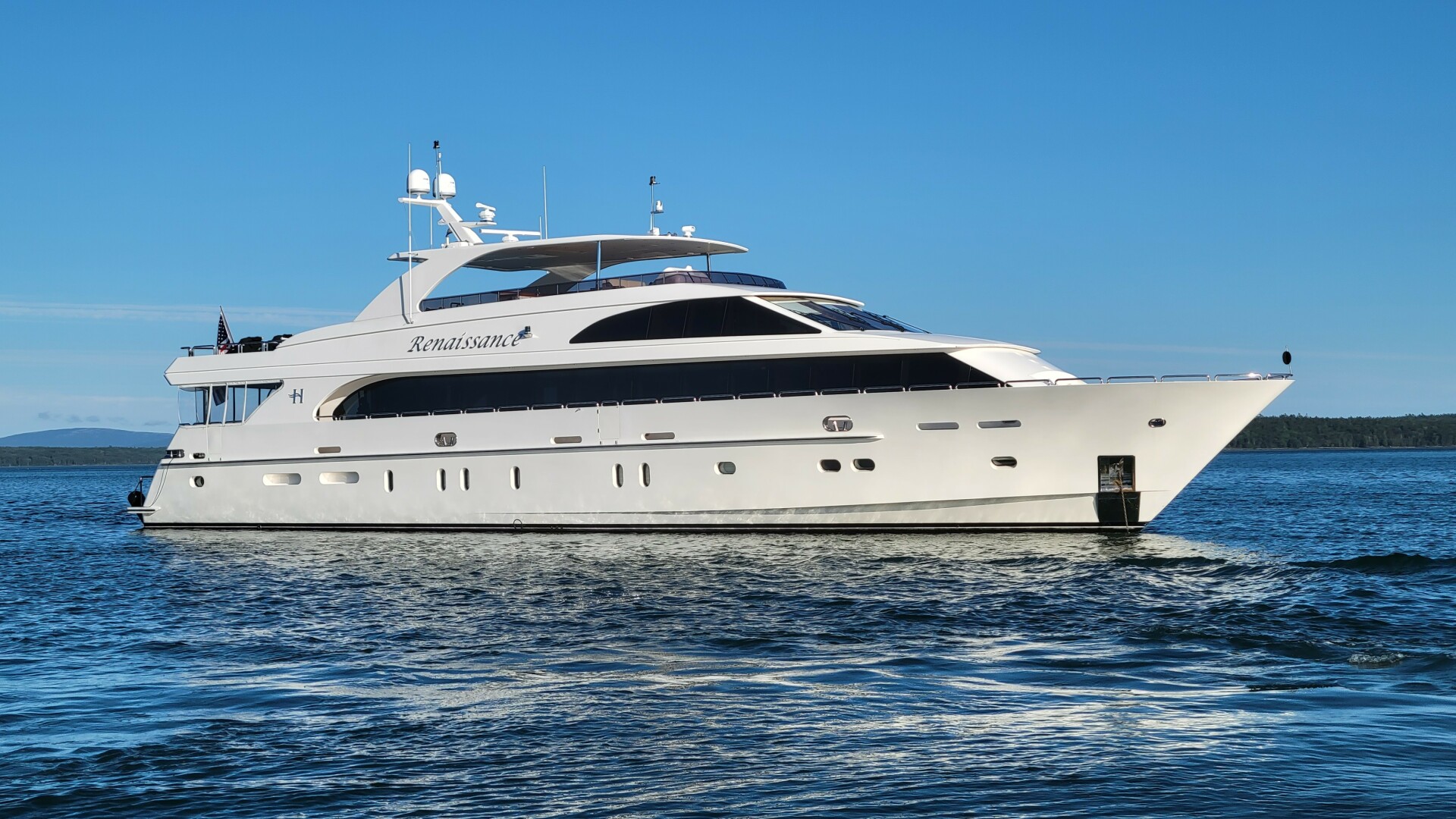 RENAISSANCE 116ft Hargrave Yacht For Sale RENAISSANCE 116ft Hargrave Yacht For Sale