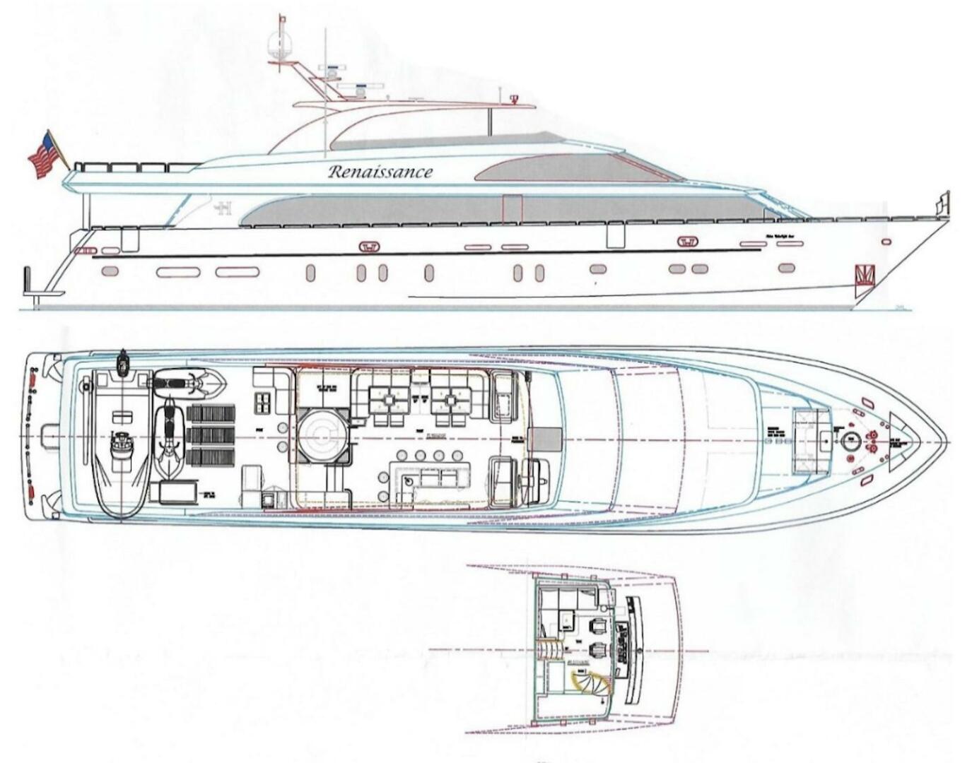 RENAISSANCE 116ft Hargrave Yacht For Sale RENAISSANCE 116ft Hargrave Yacht For Sale