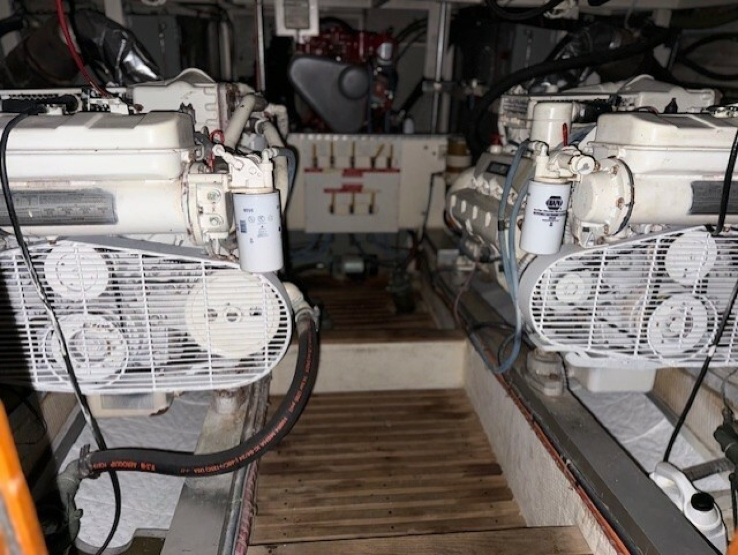 engine room looking aft