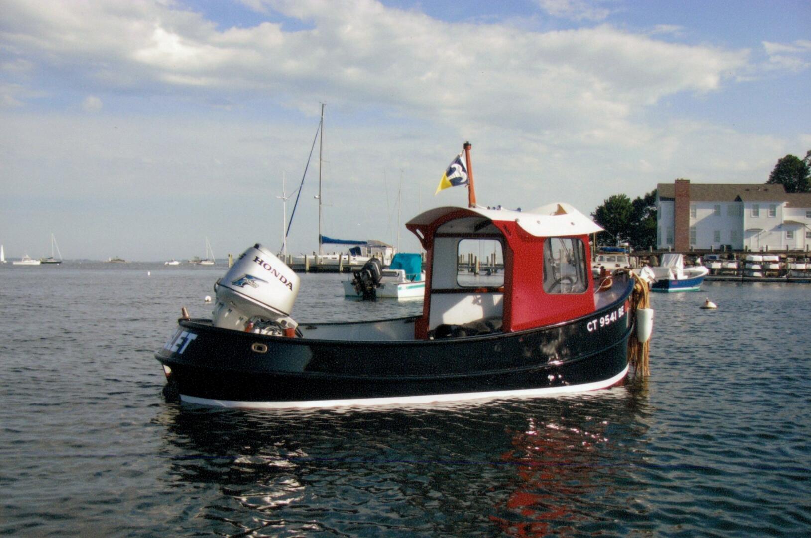 Tuglet on her mooring