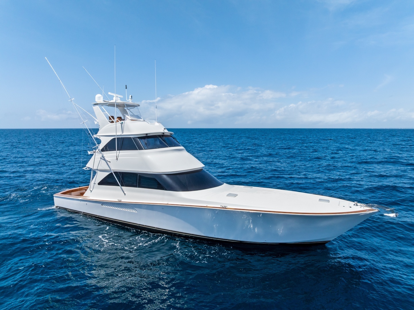 2008 Viking 68 Skybridge "Liquid Apple"