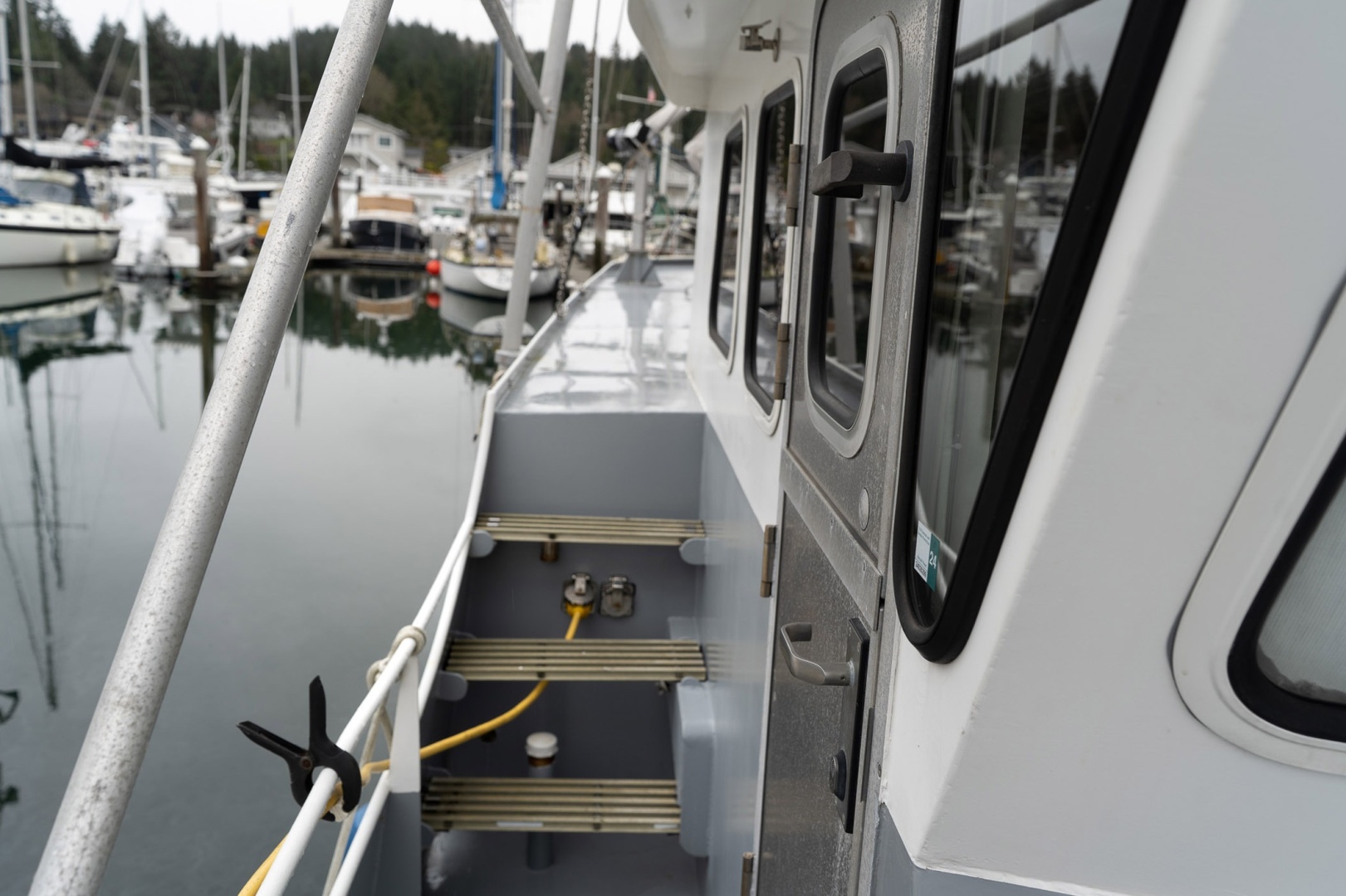 1997 Custom Steel Trawler 43