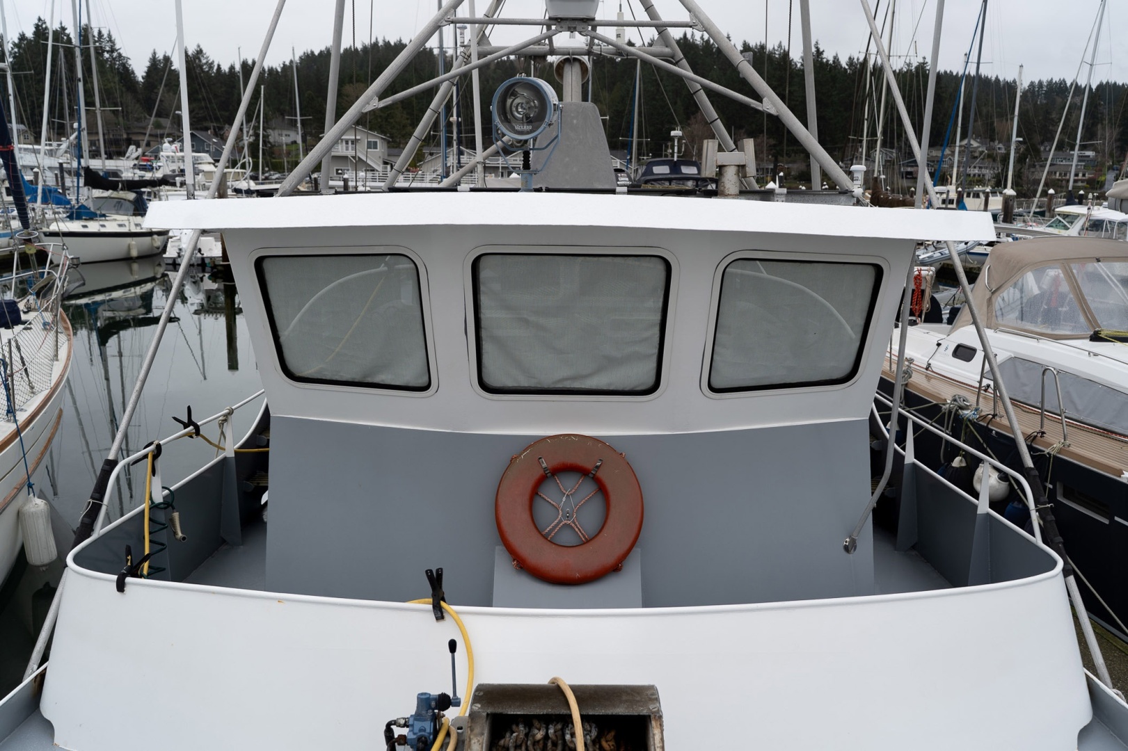 1997 Custom Steel Trawler 43