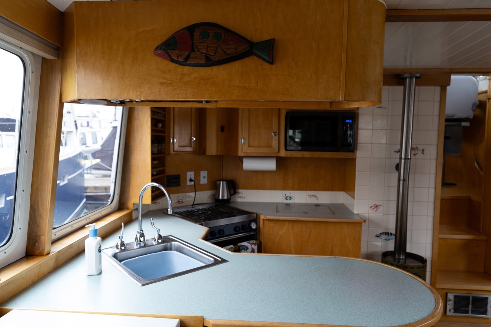 1997 Custom Steel Trawler 43