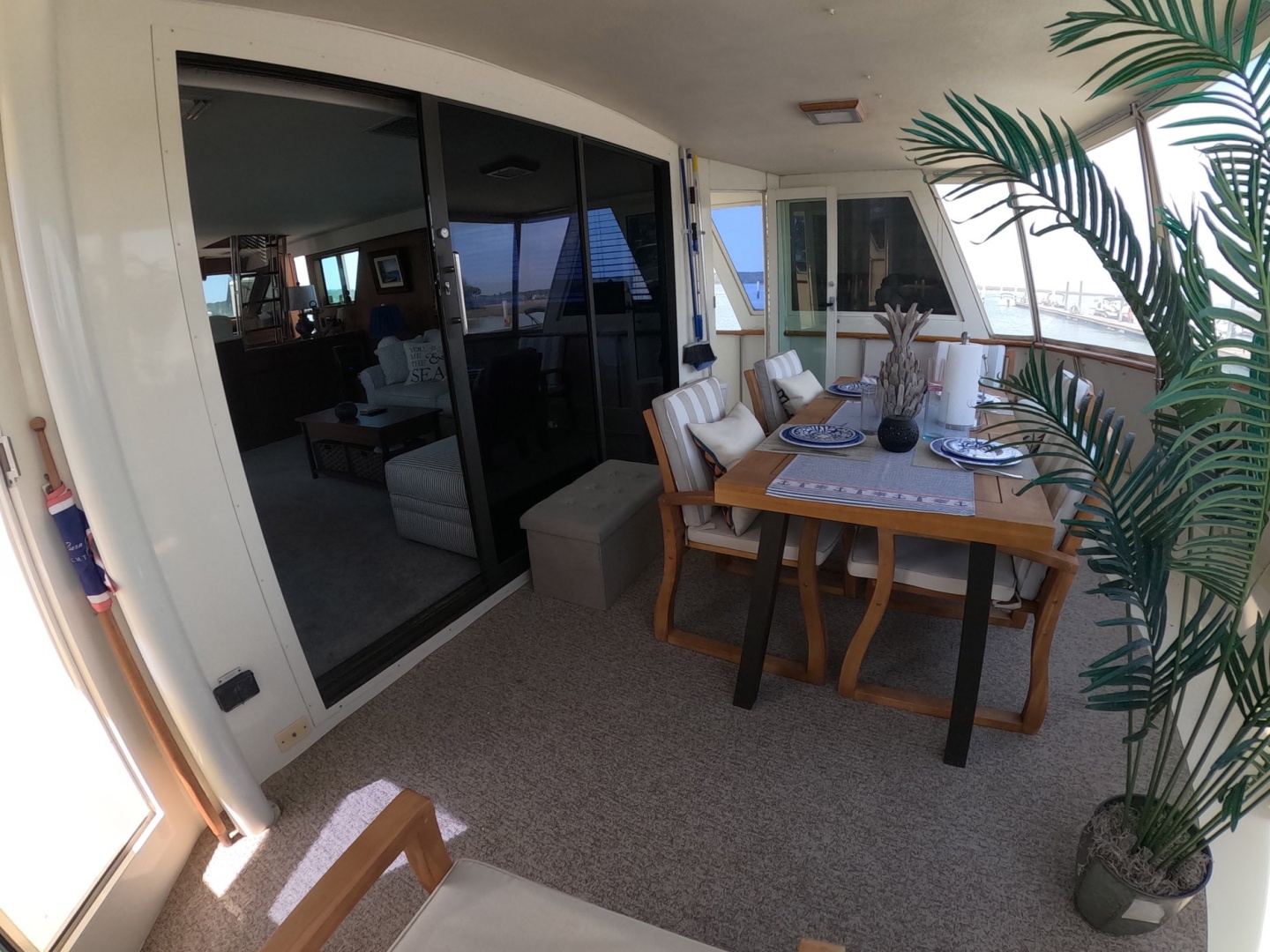 Lady Melan 54ft Hatteras Yacht For Sale