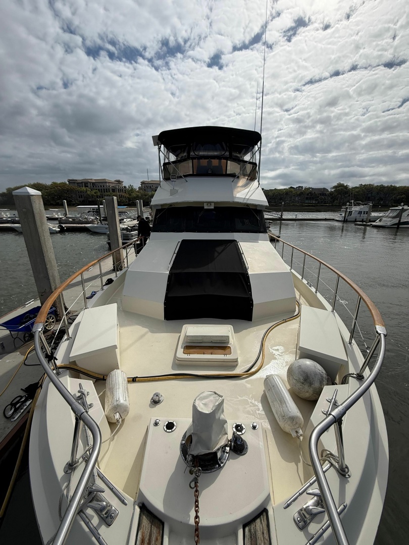 Lady Melan 54ft Hatteras Yacht For Sale