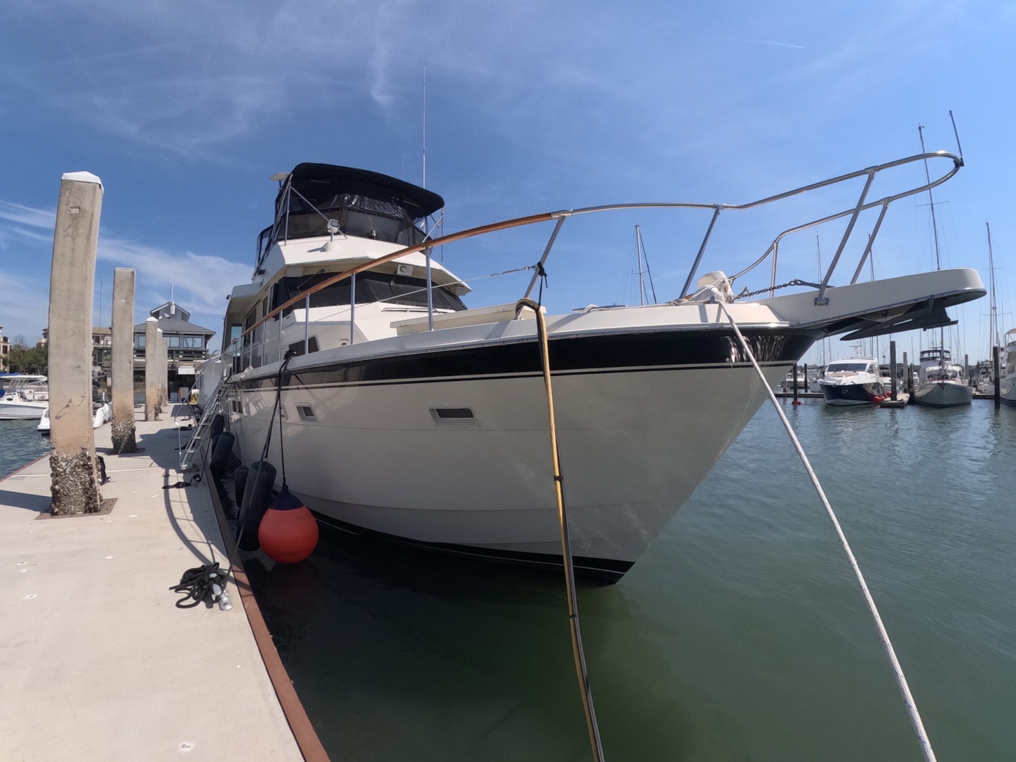 Lady Melan 54ft Hatteras Yacht For Sale