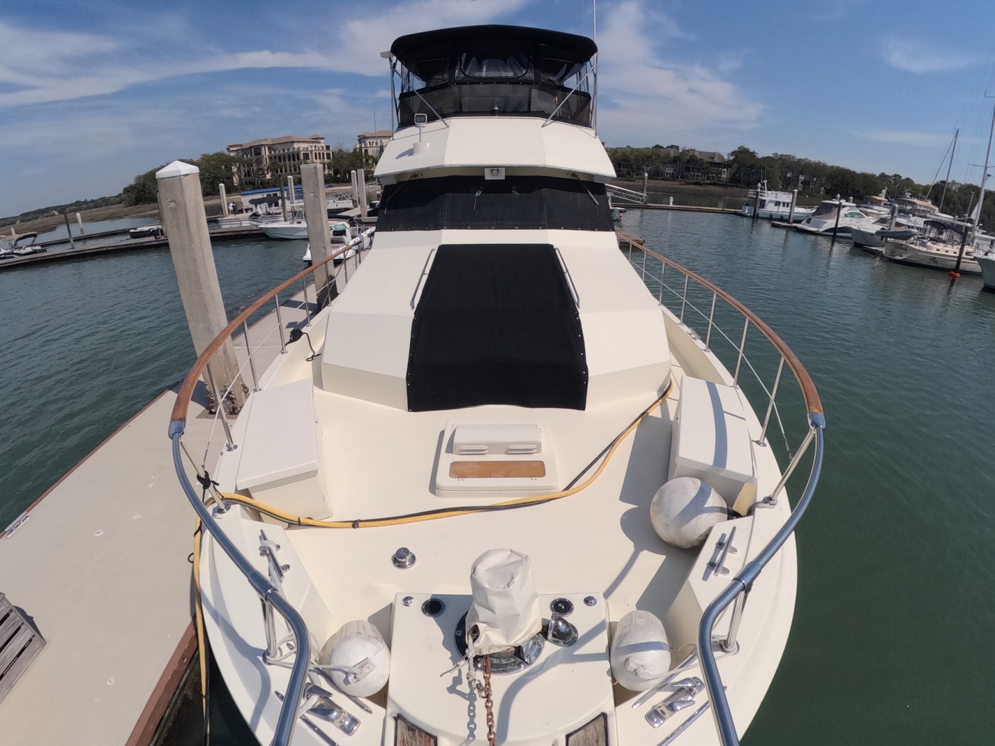 Lady Melan 54ft Hatteras Yacht For Sale